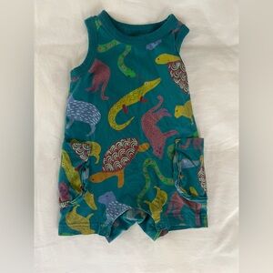 TEA Collection boys rompers size 9-12 months